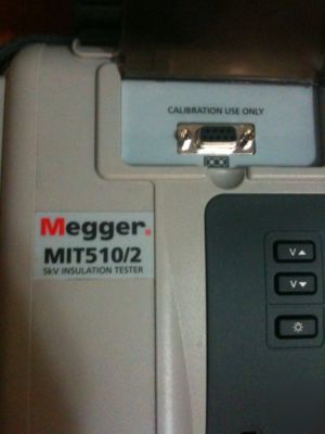 Megger 5KV insulation tester - MIT510/2