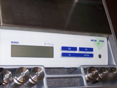 Mettler toledo with case plus level, SB16001 series