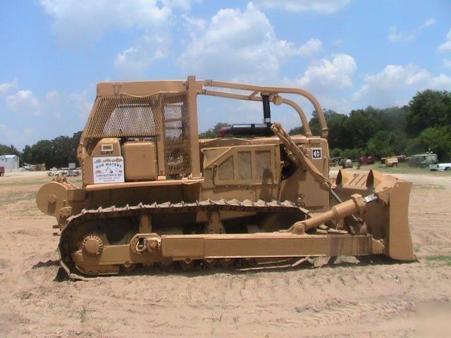 New caterpillar D8K winch, paint runs great