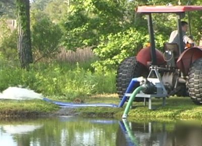 Water pump - pto powered - 3 point hitch mount