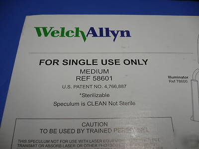 Welch allyn kleenspec vaginal specula #586001 medium