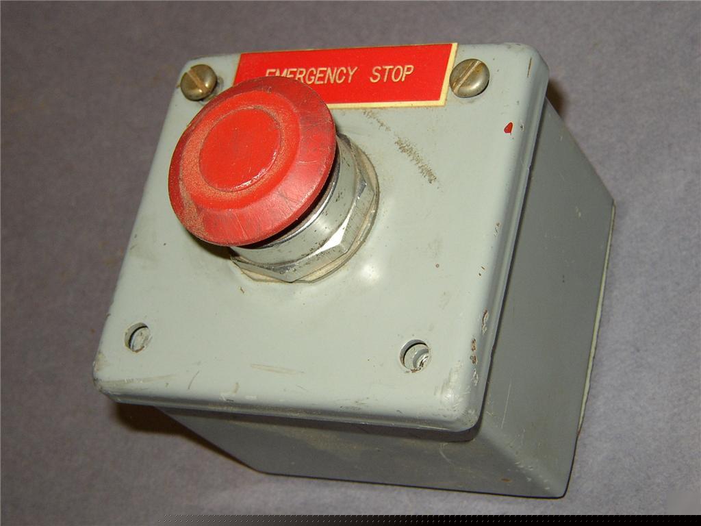 1 ab 800TFXD4 emergency stop button hoffman