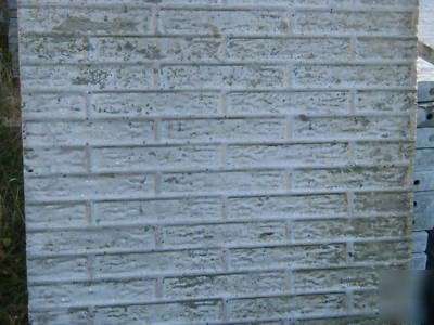 Aluminum brick faced concrete wall forms and more
