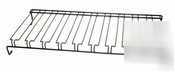 Chrome overhead glass rack - 11 channel - jro-91843