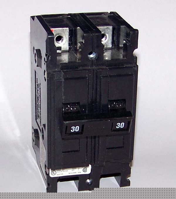 Cutler-hammer 30 amp/2 pole 2P circuit breaker type:qc