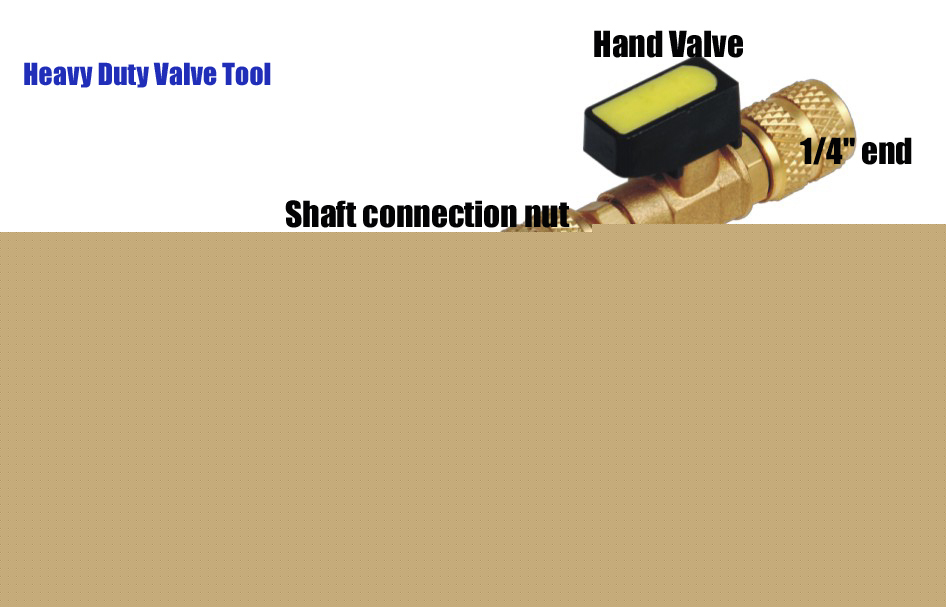 Heavy duty valve core remover installer replacer hvac +