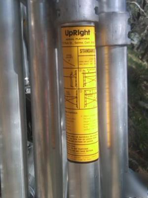 Like new upright aluminum aerial platform condition**