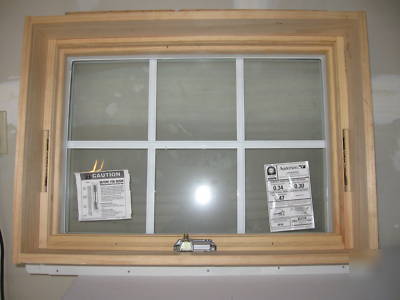 New 2 - andersen awning venting windows w/ hrdwre 