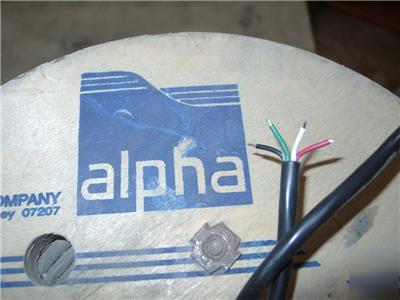 New 20' 4 wires 20 awg stranded alpha cable extra guard 