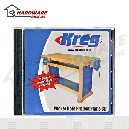 New kreg pcd pocket hole 15 plan computer software cd 