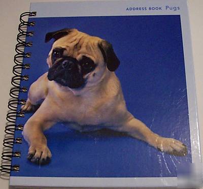 Pug dog breed address book