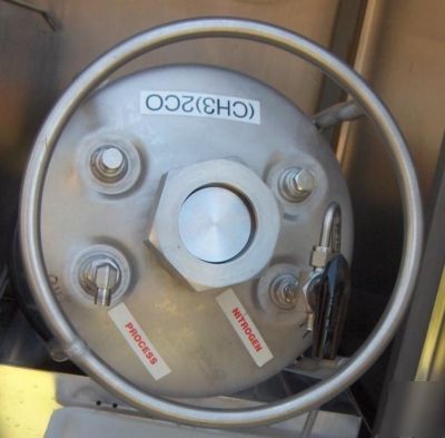 Qty 3 alloy products pressure vessels 