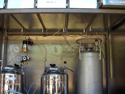 Qty 3 alloy products pressure vessels 