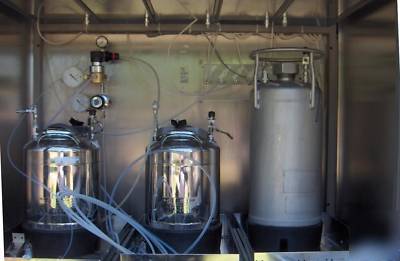 Qty 3 alloy products pressure vessels 