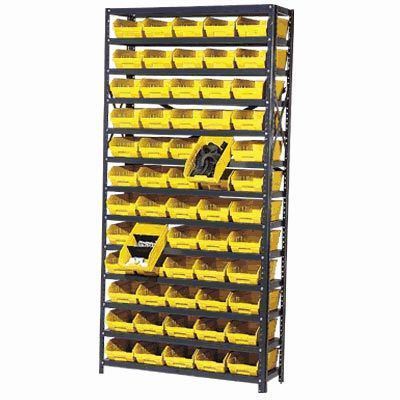 Storage bins pick rack commercial - 60 compartment