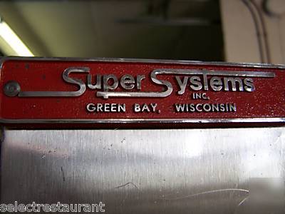 Super systems RP16 double proofer bakery oven + range