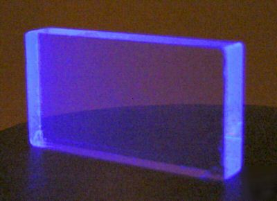 1 scintillation detector crystal 4.8G/cc BAF2 gamma 
