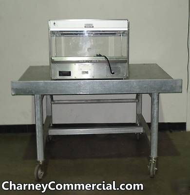 Hatco display food warmer grsds-24 pizza subs