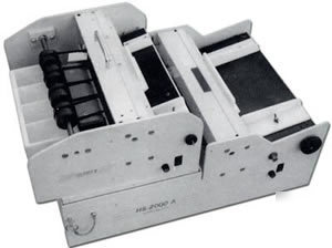 Hs-2000 a-b business card slitter, 10UP