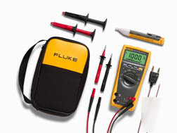 New fluke 179 /1AC2 electrician's combo kit * * msrp $295