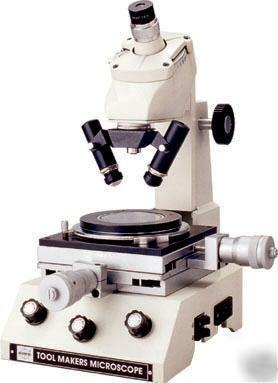 New toolmaker microscope circular stage digital readout