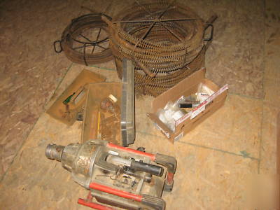 Ridgid k-60 sp sectional machine cables & cutters 