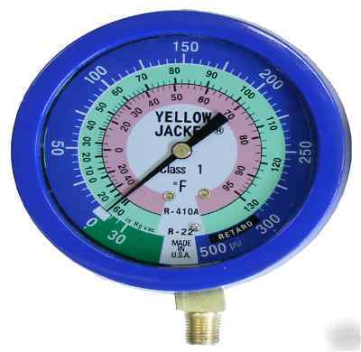 Yellow jacket 49512 liquid filled low side gauge