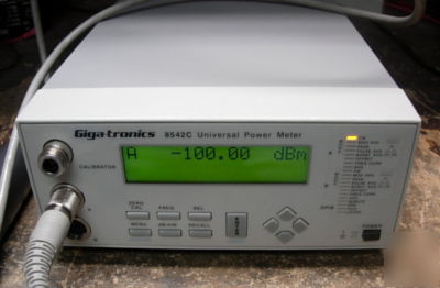 Gigatronics 8542C dual input power meter rf *works*