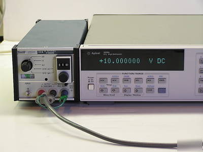 Hp agilent 3458A 8-1/2 digit multimeter opt 002, H01