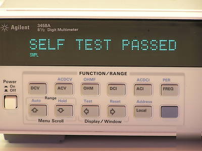Hp agilent 3458A 8-1/2 digit multimeter opt 002, H01
