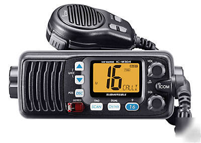 Icom ic M304 vhf marine mobile transceiver ICM304 m 304