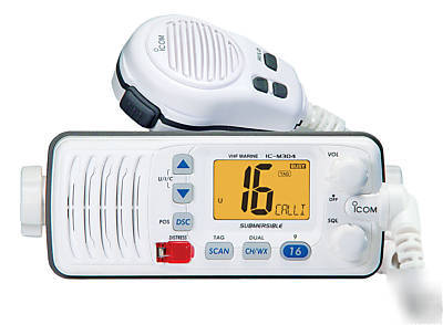 Icom ic M304 vhf marine mobile transceiver ICM304 m 304