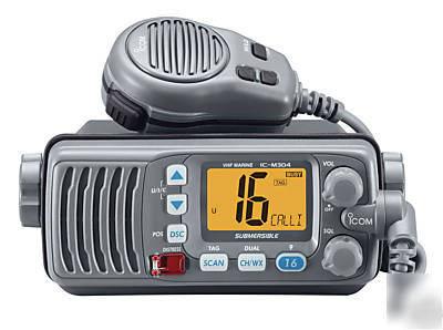 Icom ic M304 vhf marine mobile transceiver ICM304 m 304