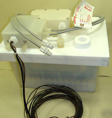 New heated chemical bath system, constant temp, teflon, 