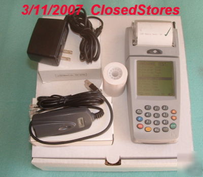 Nurit 8000/8010 gprs + sim card + warranty *no conract*