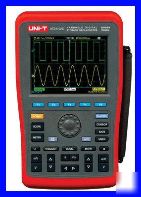 New handheld dso 100MHZ / 500MS/s oscilloscope UTD1102C 