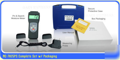 2IN1 scanner & pin type moisture meter wood wall glass