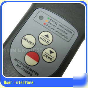 2IN1 scanner & pin type moisture meter wood wall glass
