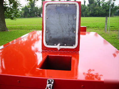 Bbq pit rotisserie smoker insulated gravity assisted