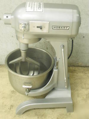 Hobart 20 quart qt dough mixer A200T bowl, & paddle