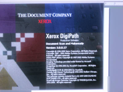 Xerox digipath 3.0 system with production scanner