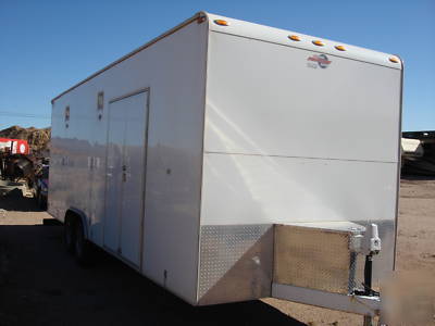 2006 progressive 26 ft enclosed toyhauler trailer gd