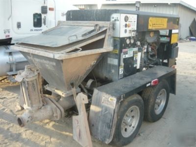 2006 putzmeister TKB60 concrete pump