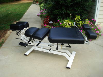 Chiropractic flexion table with drops by f&b