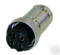 4 pin mic plug galaxy cobra connex uniden astatic mics