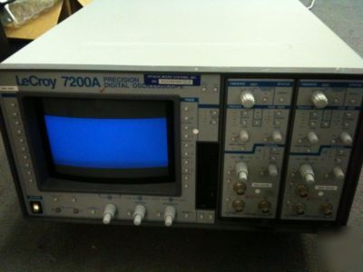 Lecroy 7200A precision digital oscilloscope w/ 2X 7242B