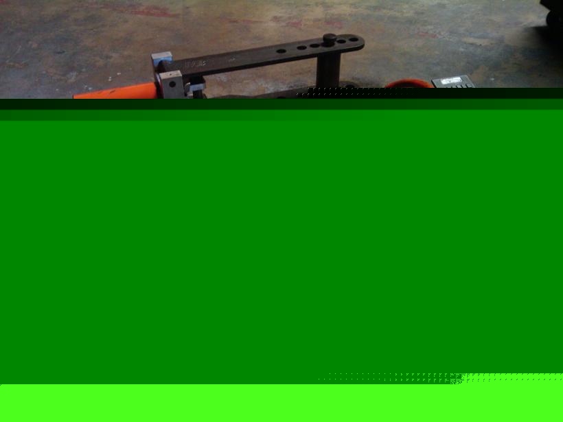 Mittler brothers tubing bender 1.5X6