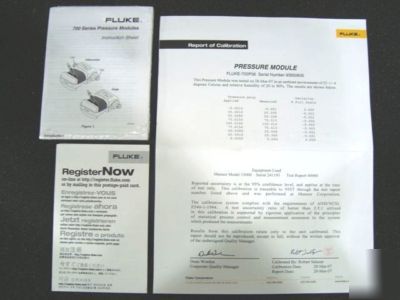 New flukeÂ® model: 700P06 gage pressure module [ ]