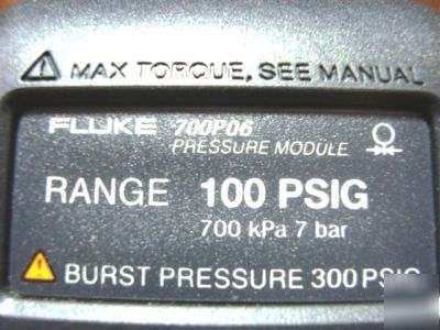 New flukeÂ® model: 700P06 gage pressure module [ ]