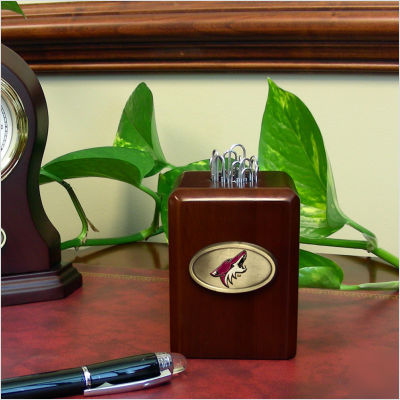 The memory company phoenix coyotes paper clip holder